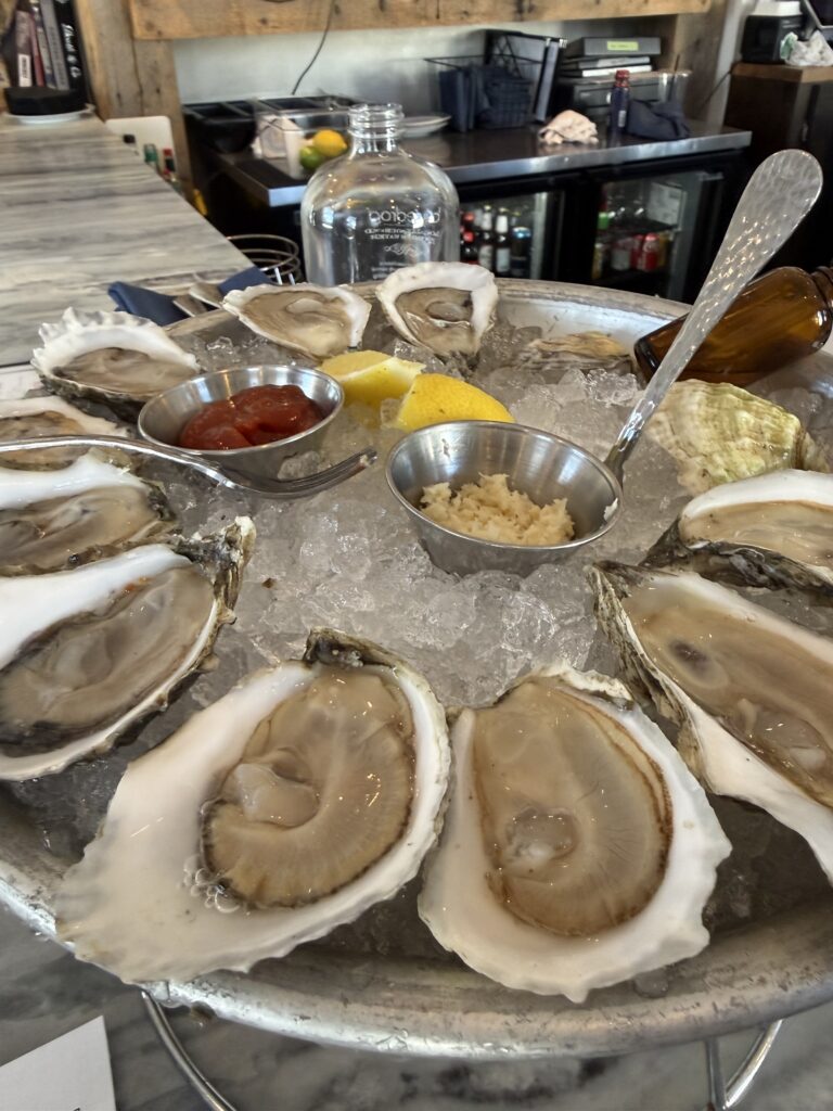 Island creek, oysters, island creek oysters, raw bar, winsor house